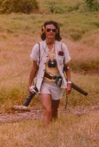 Dr. Dorothy Cheney in the field